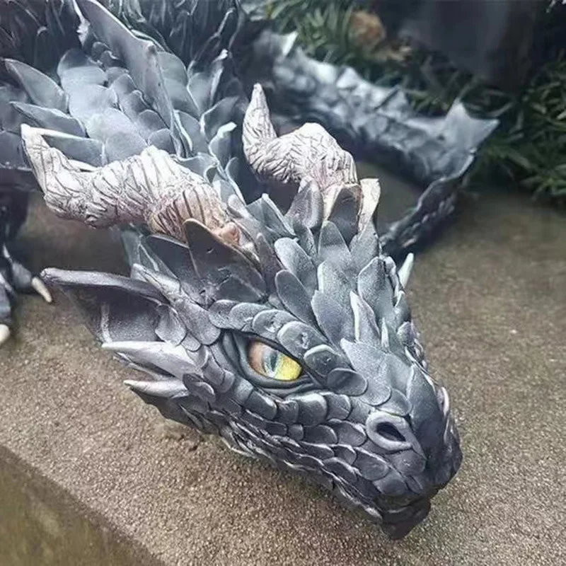 Squatting Dragon Sculpture Guardian Statue Garden Dragon Sculpture Halloween Outdoor Gothic Decoration, Home Design Ornament
Squatting Dragon Sculpture Guardian Statue Garden Dragon Sculpture Halloween Outdoor Gothic Decoration, Home Design Ornament