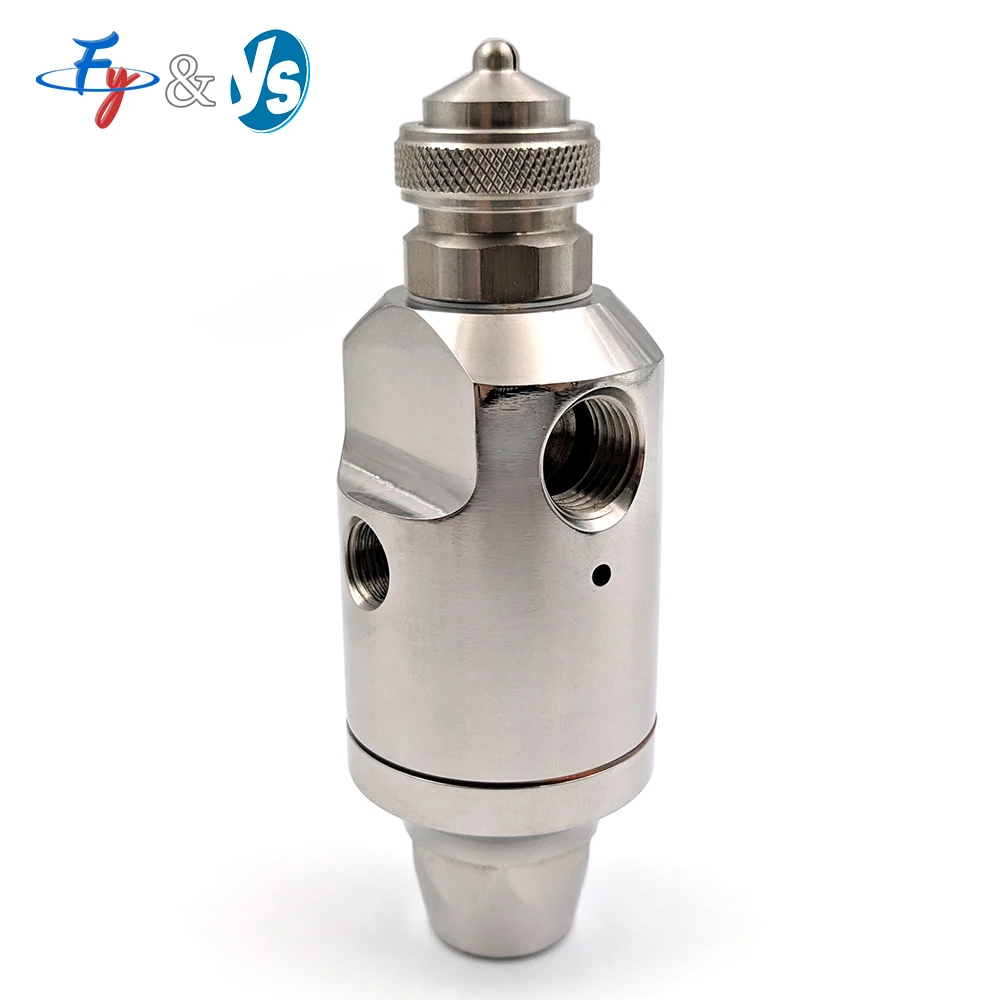 Насадка для распыления воздуха высокого давления SS 1/4 дюйма JAU — распылитель тумана с двумя жидкостными вентиляторами для предотвращения капельного увлажнения и контроля пыли
Насадка для распыления воздуха высокого давления SS 1/4 дюйма JAU — распылитель тумана с двумя жидкостными вентиляторами для предотвращения капельного увлажнения и контроля пыли