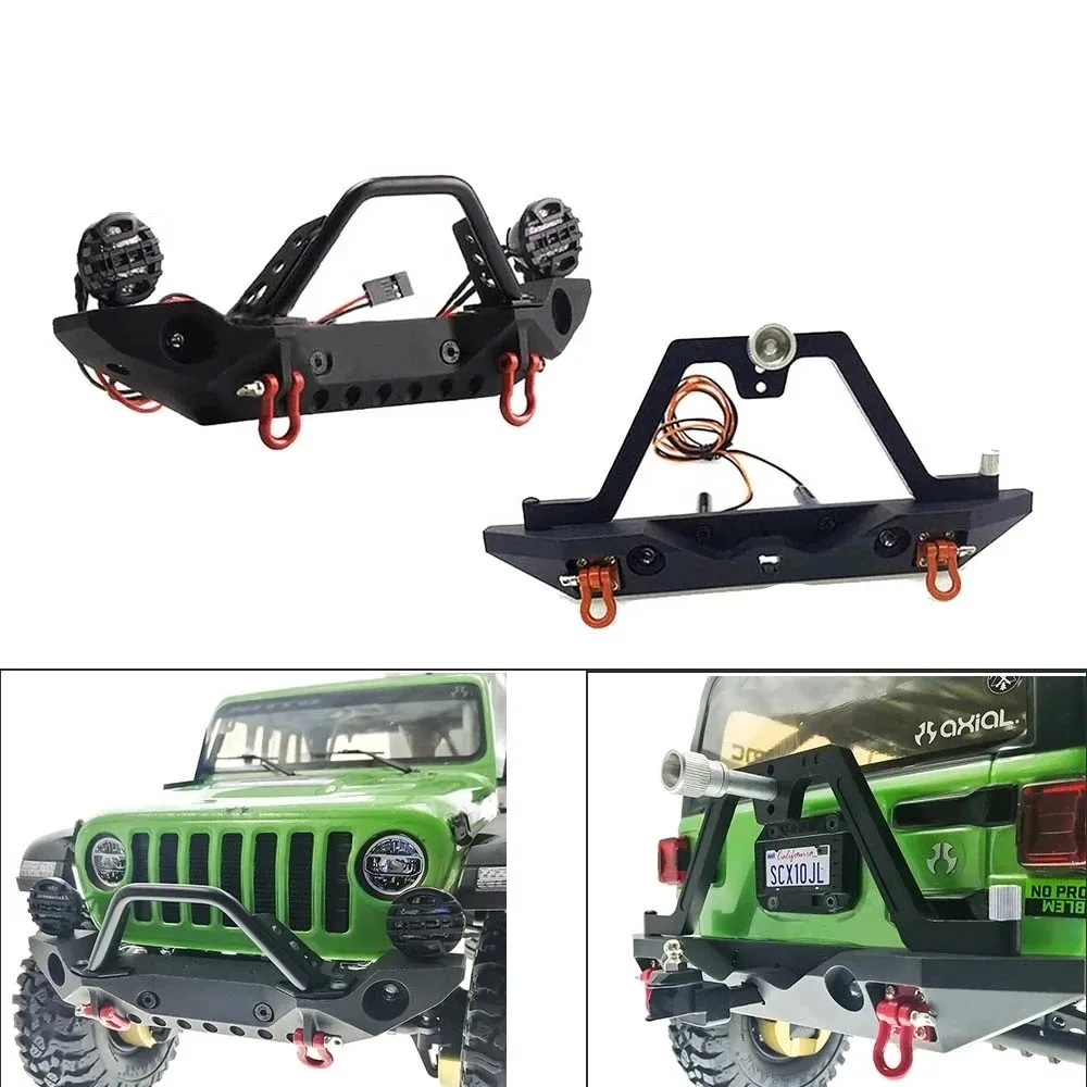 Металлический передний и задний бампер стандартной яркости для 1/10 RC Crawler Axial SCX10 и SCX10 III Traxxas TRX4 D90 D110 Redcat Gen8
Металлический передний и задний бампер стандартной яркости для 1/10 RC Crawler Axial SCX10 и SCX10 III Traxxas TRX4 D90 D110 Redcat Gen8