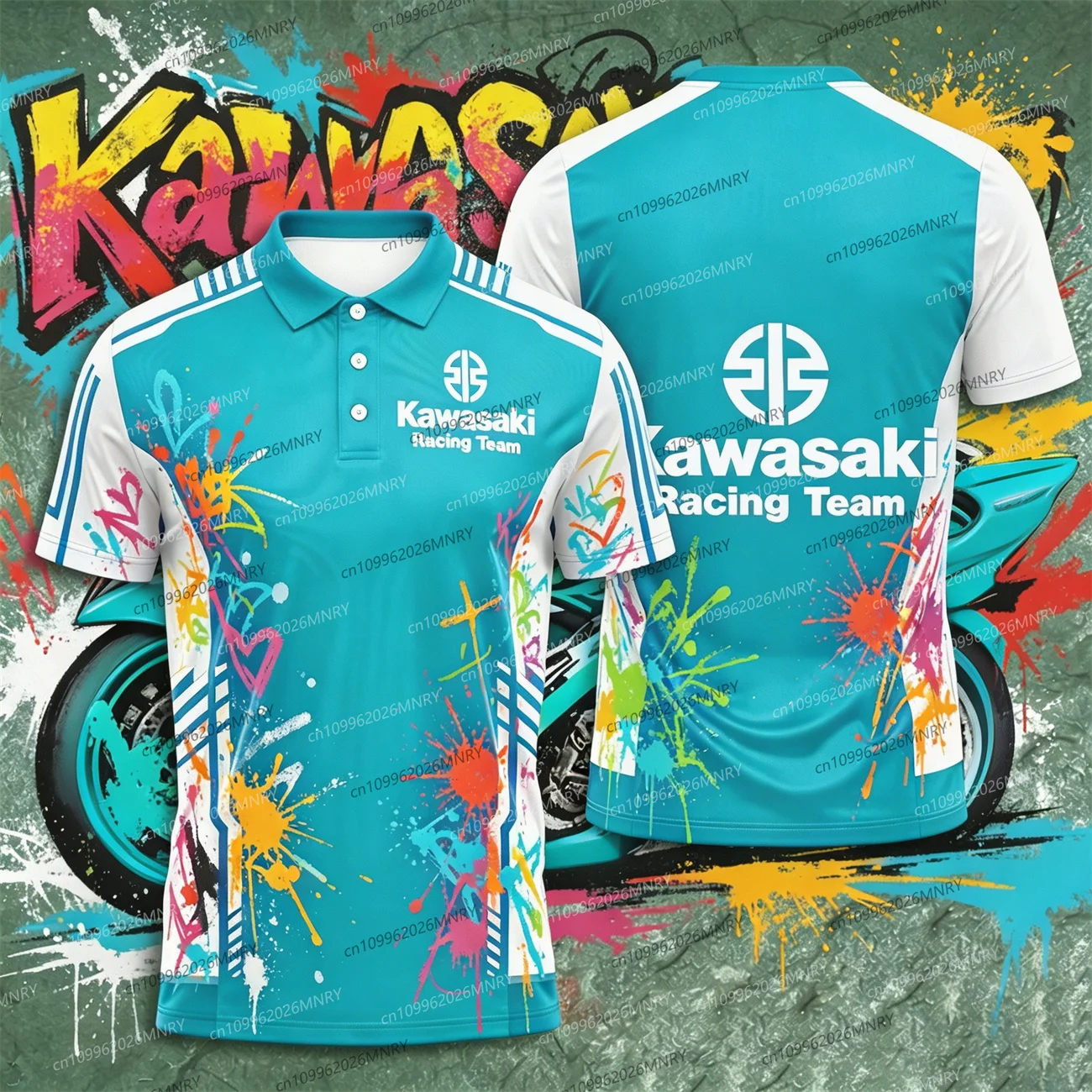 Summer polo t-shirts for men Kawasaki Motocross polo shirt Quick Drying Cycling Suit Women Oversized tshirt Sports Sleeved Top
Summer polo t-shirts for men Kawasaki Motocross polo shirt Quick Drying Cycling Suit Women Oversized tshirt Sports Sleeved Top