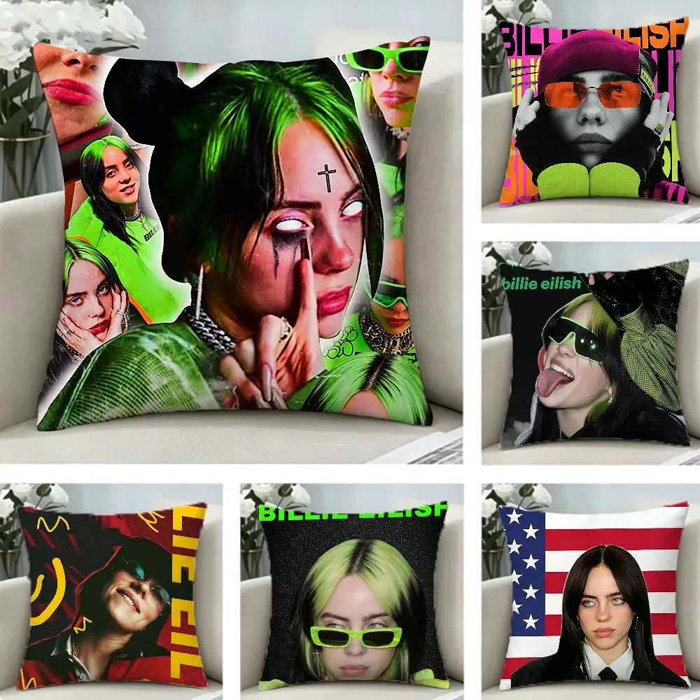 COOL B-Billie E-Eilish Funny Pillow Case Pattern Printed Pillowcase For Living Room Sofa Cushion Cover
COOL B-Billie E-Eilish Funny Pillow Case Pattern Printed Pillowcase For Living Room Sofa Cushion Cover