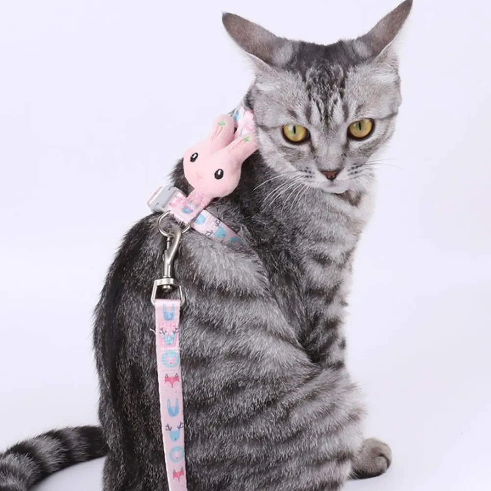 Cat Harness Leash Set Fabric Adjustable Kitten Walking Rope Outdoor Pet Rabbit Style Long Control Medium Small Pets Dog Cats
Cat Harness Leash Set Fabric Adjustable Kitten Walking Rope Outdoor Pet Rabbit Style Long Control Medium Small Pets Dog Cats
