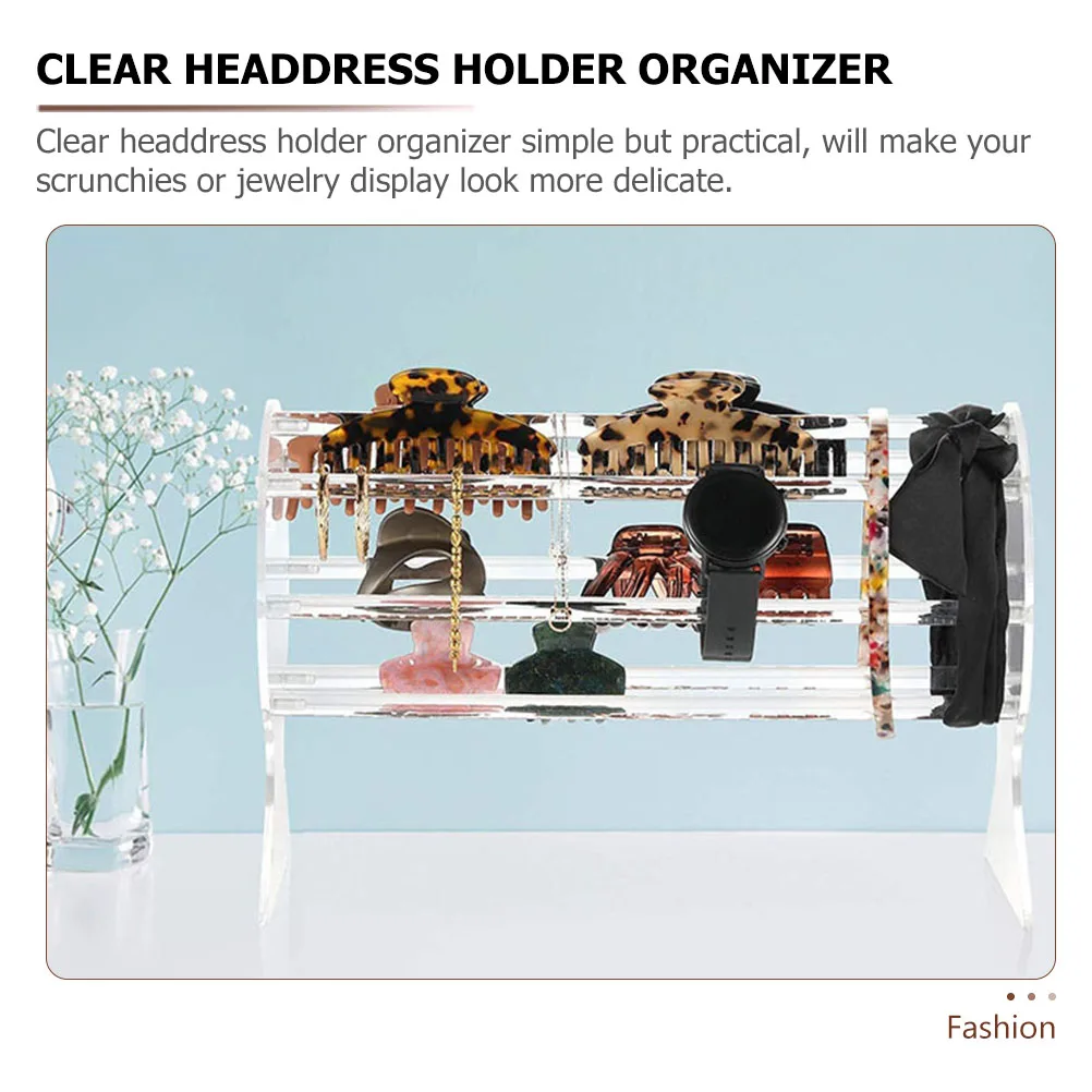 Headband Hair Ring Display Stand Headdress Holding Rack Desktop Scrunchy Holder Tie Organizer for Home Ties
Headband Hair Ring Display Stand Headdress Holding Rack Desktop Scrunchy Holder Tie Organizer for Home Ties