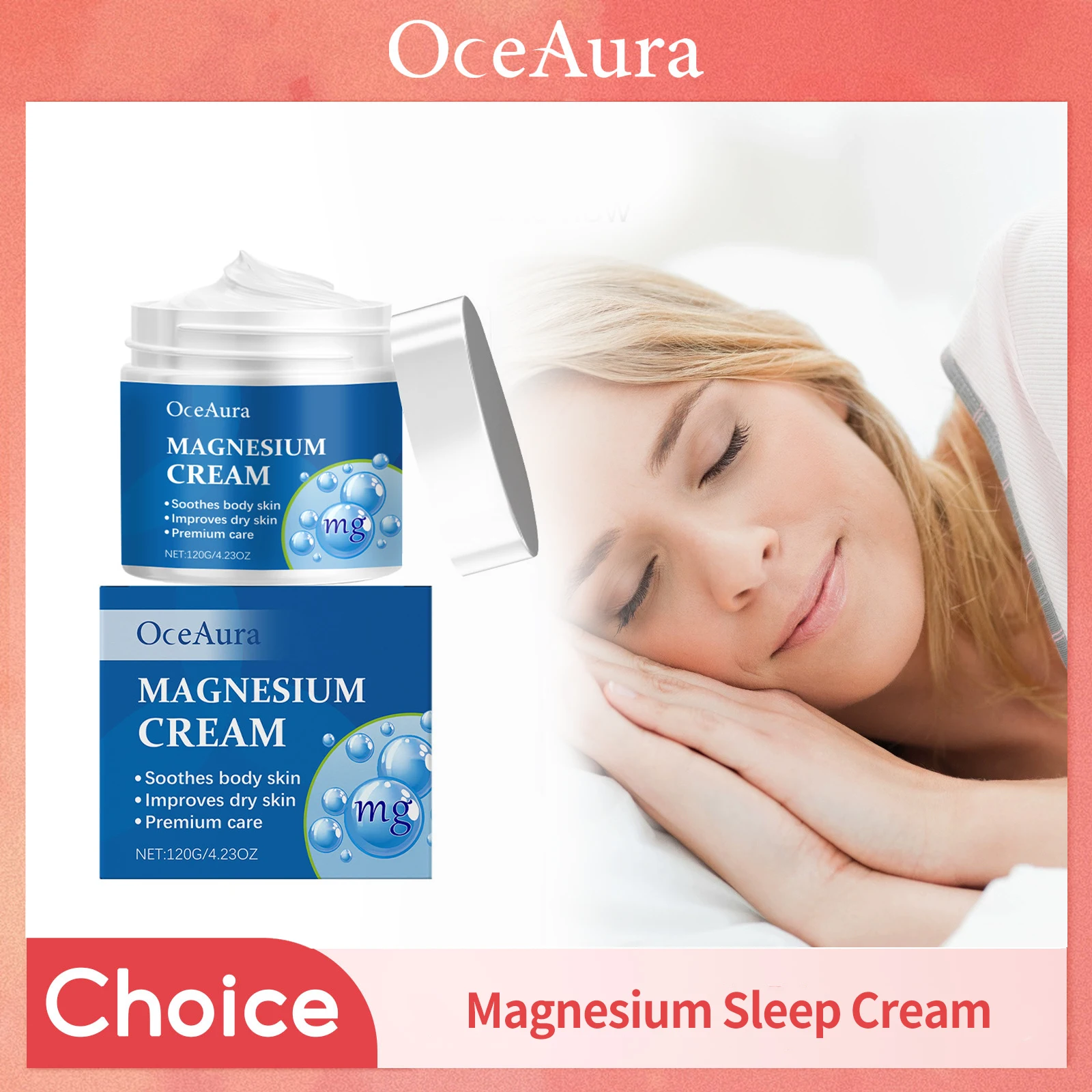 Magnesium Cream Sleep Support Relax Moisturizer Keep Skin Soft Smooth Relieve Muscle Soreness Fall Asleep Nighttime Body Lotion
Magnesium Cream Sleep Support Relax Moisturizer Keep Skin Soft Smooth Relieve Muscle Soreness Fall Asleep Nighttime Body Lotion
