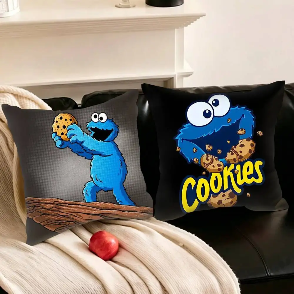 C-Cookie-M-Monster Various Sizes Square Pillowcase For Car Home Bedchamber Decor
C-Cookie-M-Monster Various Sizes Square Pillowcase For Car Home Bedchamber Decor