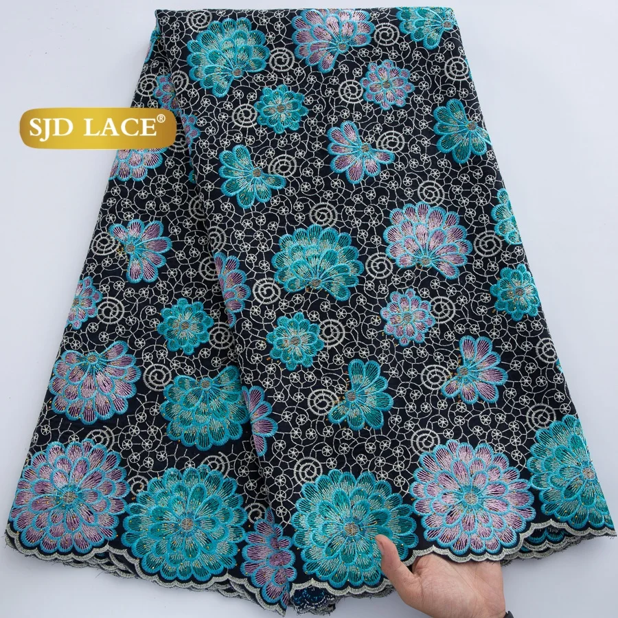 SJD LACE Swiss Voile Lace Fabric 2024 Newly African Embroidery Cotton Lace with Stones for Sewing Evening Party Dresses A3095
SJD LACE Swiss Voile Lace Fabric 2024 Newly African Embroidery Cotton Lace with Stones for Sewing Evening Party Dresses A3095