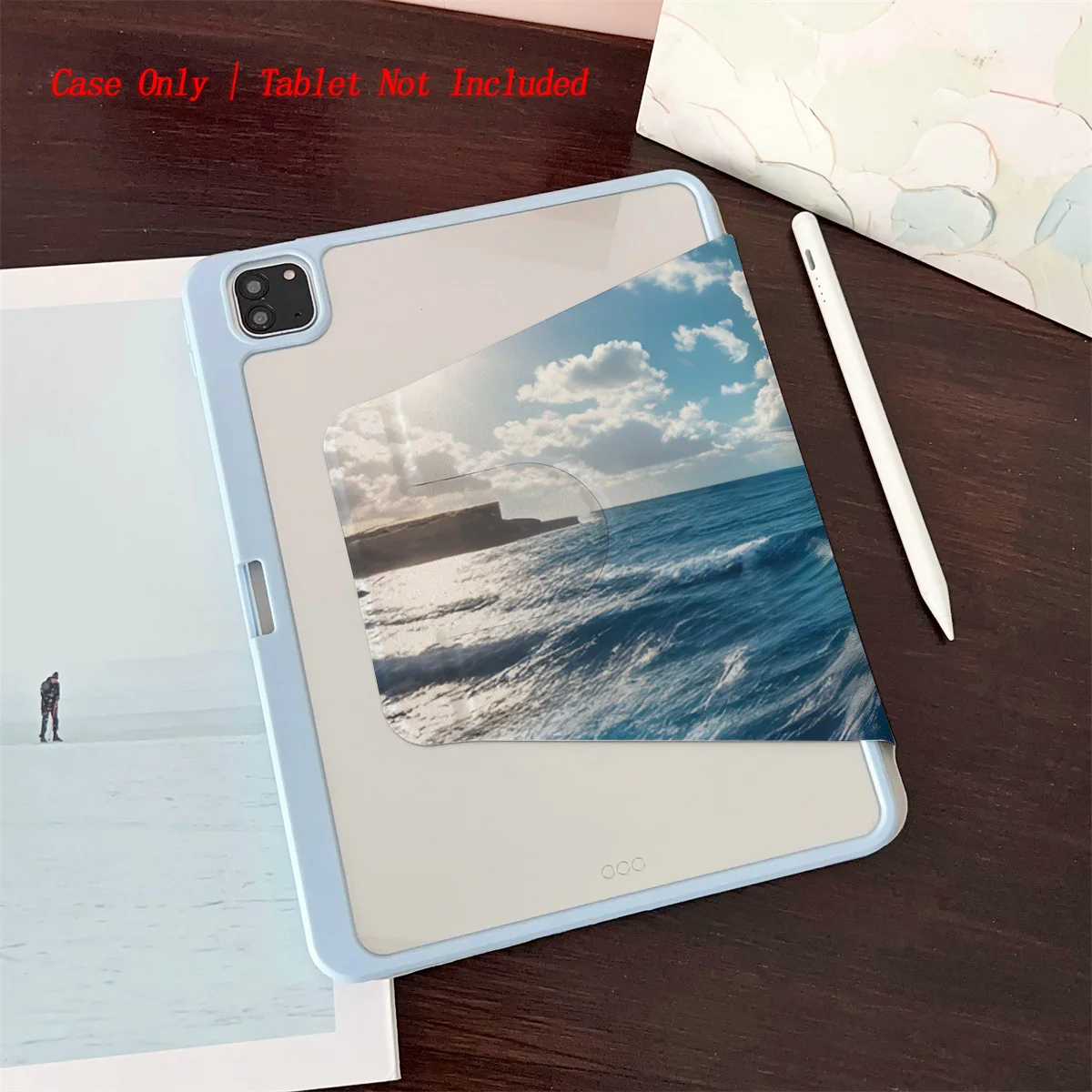 Simple Fresh 360° Rotating iPad Book Cover with Pen Slot & Sun Pattern, Fits Multiple Apple Models
Simple Fresh 360° Rotating iPad Book Cover with Pen Slot & Sun Pattern, Fits Multiple Apple Models