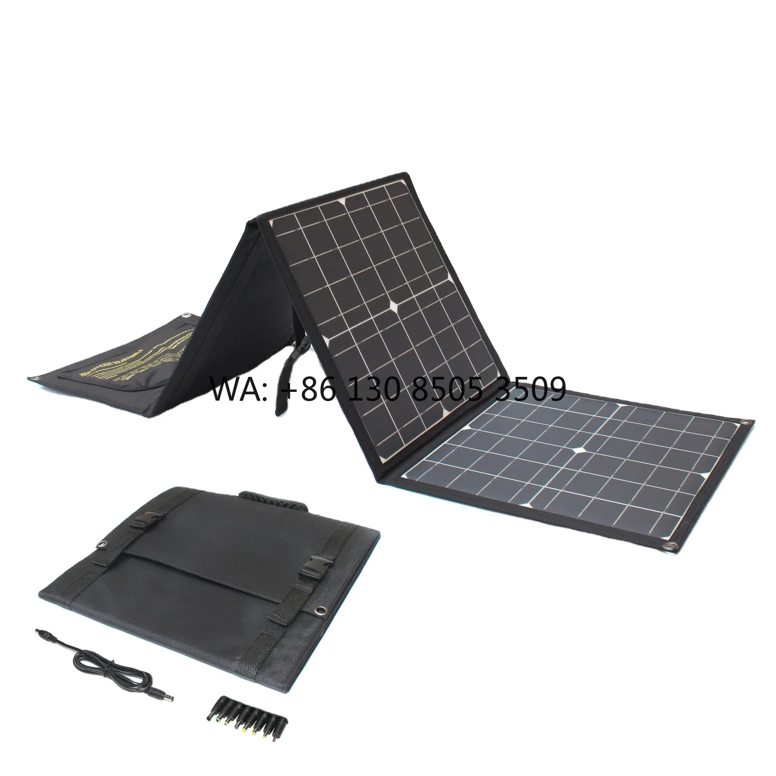 60W High Efficiency ETFE PET Monocrystalline Foldable Solar Panel Portable for Outdoor Camping Powerstation Foldable for
60W High Efficiency ETFE PET Monocrystalline Foldable Solar Panel Portable for Outdoor Camping Powerstation Foldable for
