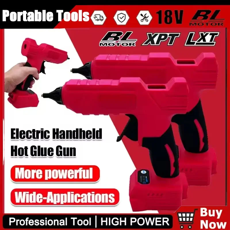 For Milwaukee Electric Hot Melt Glue Gun 18V Battery Li-ion Battery DIY Hot Melt Glue Gun For Packaging Decoration
For Milwaukee Electric Hot Melt Glue Gun 18V Battery Li-ion Battery DIY Hot Melt Glue Gun For Packaging Decoration