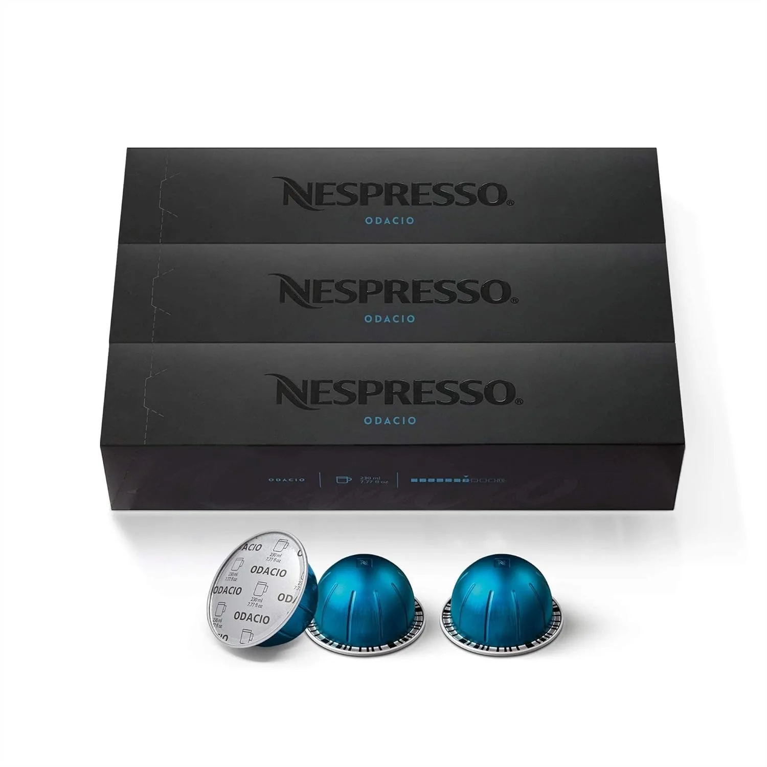 Nespresso Vertuo Odacio Medium Roast Coffee Pods, 30 Count, Brews 7.8oz
Nespresso Vertuo Odacio Medium Roast Coffee Pods, 30 Count, Brews 7.8oz