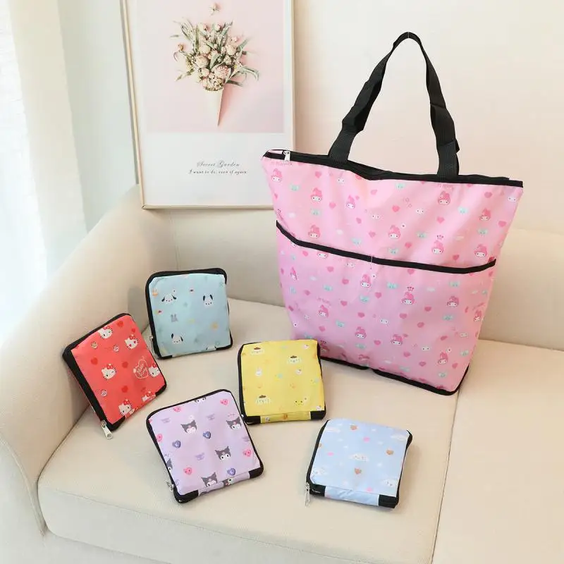 MINISO Sanrio 2024 New Home Storage Bag Fashionable High Quality Women's Folding Bag Cartoon Large Capacity Moving Luggage Bag
MINISO Sanrio 2024 New Home Storage Bag Fashionable High Quality Women's Folding Bag Cartoon Large Capacity Moving Luggage Bag