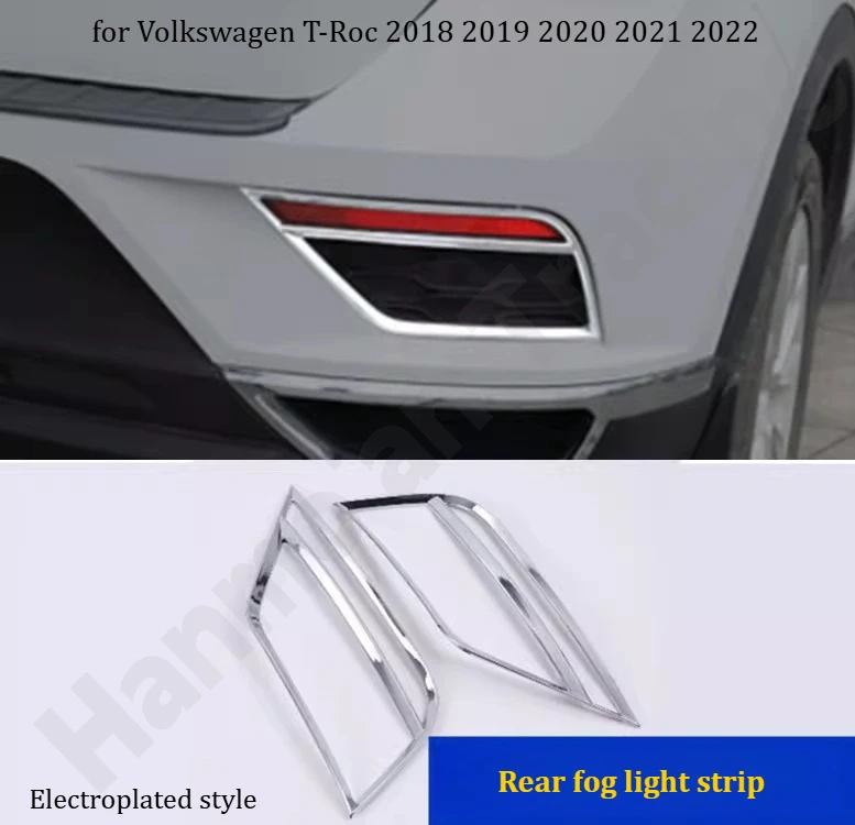 for Volkswagen T-Roc 2018~2022 Rear fog light strip/specialized fog lampshade decorative frame/exterior modification accessories
for Volkswagen T-Roc 2018~2022 Rear fog light strip/specialized fog lampshade decorative frame/exterior modification accessories