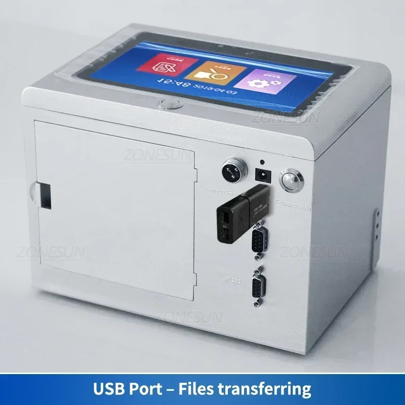 Tabletop Inkjet Printer Portable 12.7mm QR Barcode Batch Expiry Date Serial Number Logo Digital Touch Screen ZS-TIP127 ZONESUN
Tabletop Inkjet Printer Portable 12.7mm QR Barcode Batch Expiry Date Serial Number Logo Digital Touch Screen ZS-TIP127 ZONESUN