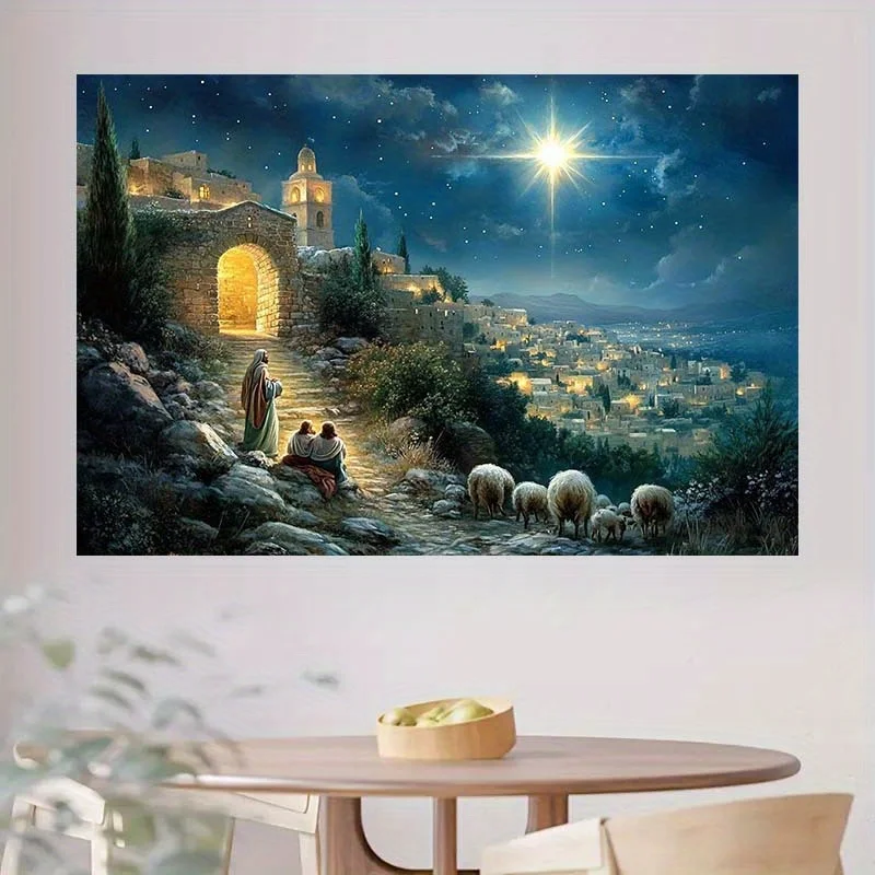 500/1000/1200/2000PCS Puzzle Starry Night in Bethlehem Town Jigsaw Modern Home Decor Holiday Gift Family Fun Educational Toys
500/1000/1200/2000PCS Puzzle Starry Night in Bethlehem Town Jigsaw Modern Home Decor Holiday Gift Family Fun Educational Toys
