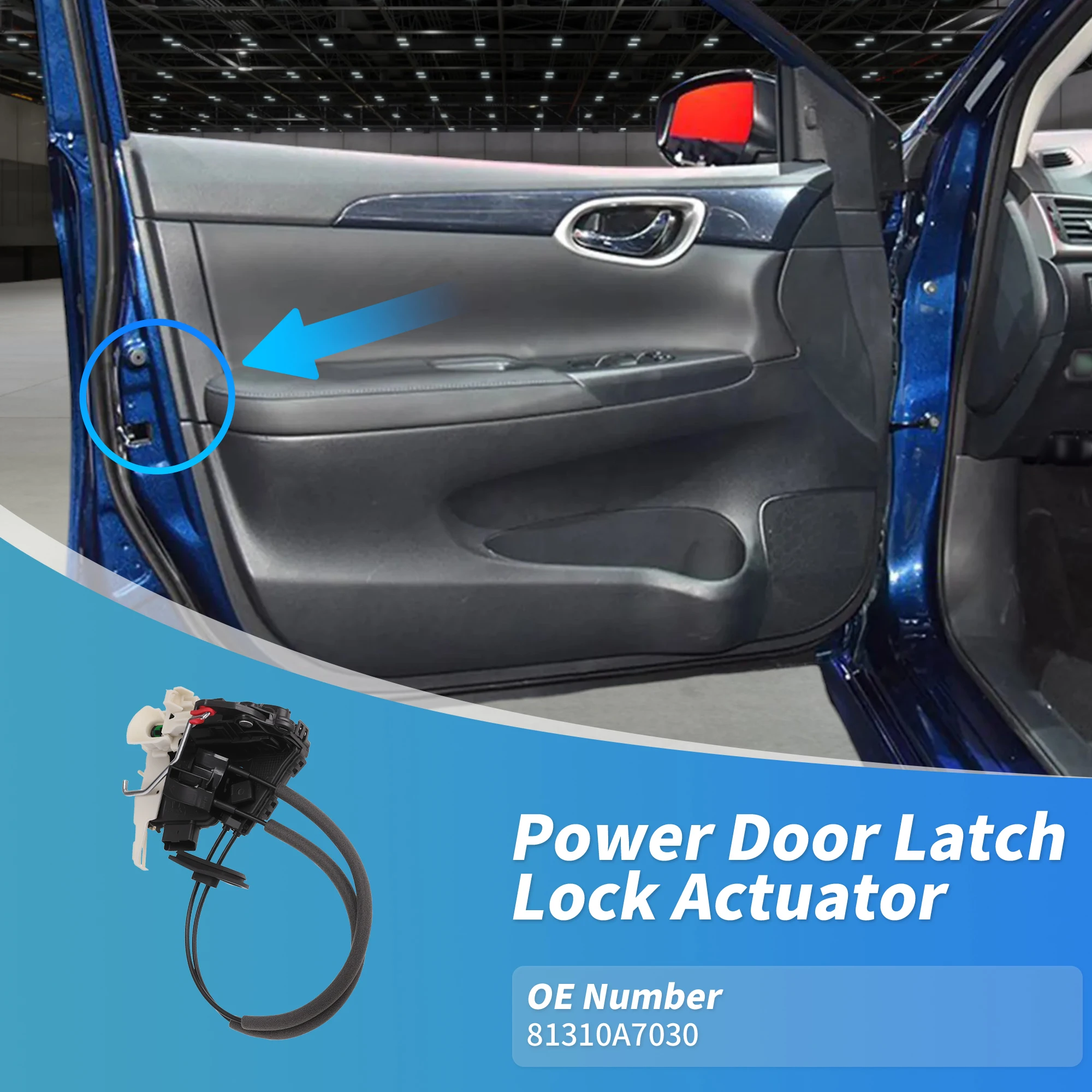 UXCELL 81310A7030 Front Left Power Door Lock Actuator for Kia Forte 2012-2016
UXCELL 81310A7030 Front Left Power Door Lock Actuator for Kia Forte 2012-2016