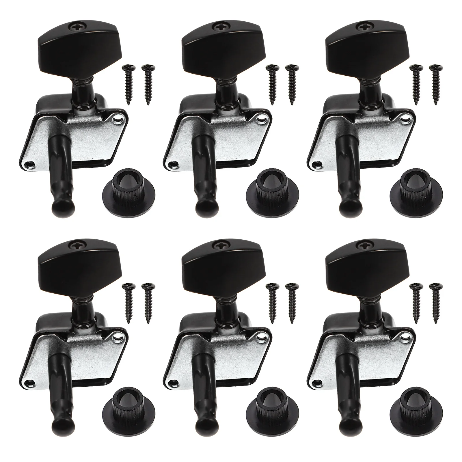1 Set Guitar Tuners Black Locking Tuning Pegs for Acoustic Electric Left Handed Strings Instrument
1 Set Guitar Tuners Black Locking Tuning Pegs for Acoustic Electric Left Handed Strings Instrument