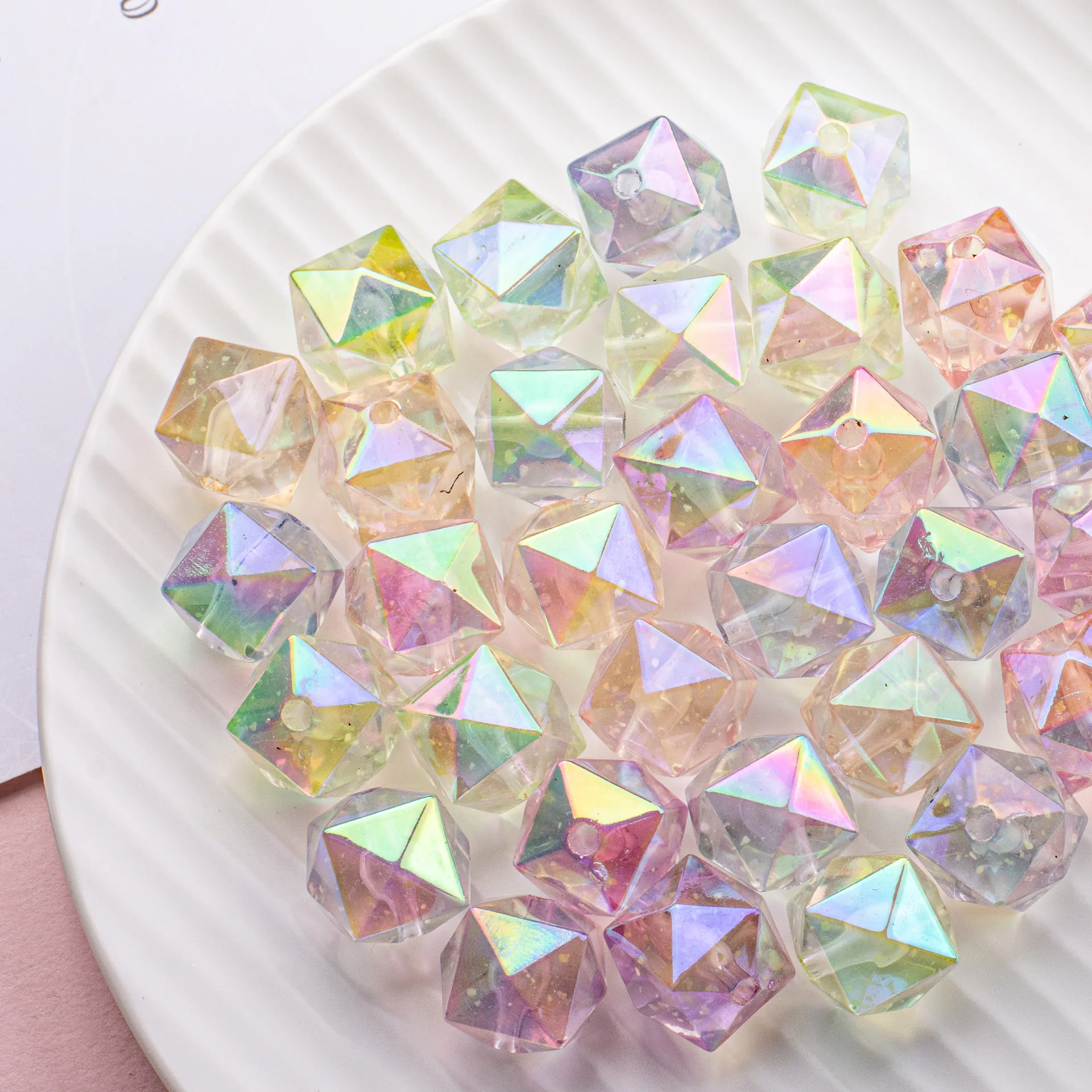 New arrived 100pcs/lot uv print geometry irregular square shape acrylic straight holes beads diy jewerly accessory
New arrived 100pcs/lot uv print geometry irregular square shape acrylic straight holes beads diy jewerly accessory