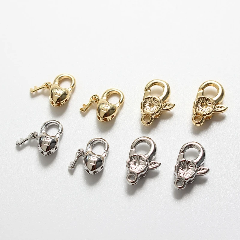 4PCS 18K Gold Plated Brass Copper Lobster Clasp Bracelet Necklace Jewelry DIY Making Supplies Material Accessories
4PCS 18K Gold Plated Brass Copper Lobster Clasp Bracelet Necklace Jewelry DIY Making Supplies Material Accessories