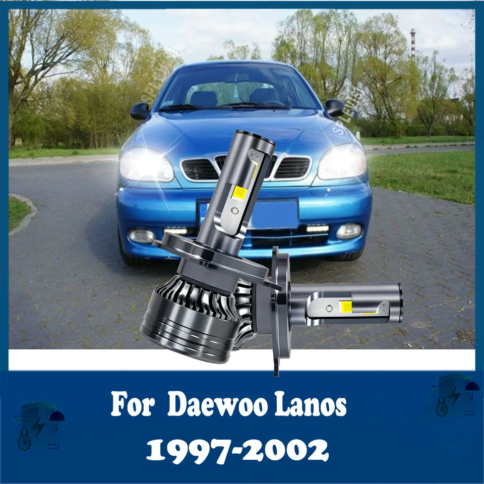 2Pcs CSP Headlight Bulb Auto Head Lamp 12V 9003 LED Hi/Lo High and Low Beam For Daewoo Lanos 1997 1998 1999 2001 2002
2Pcs CSP Headlight Bulb Auto Head Lamp 12V 9003 LED Hi/Lo High and Low Beam For Daewoo Lanos 1997 1998 1999 2001 2002
