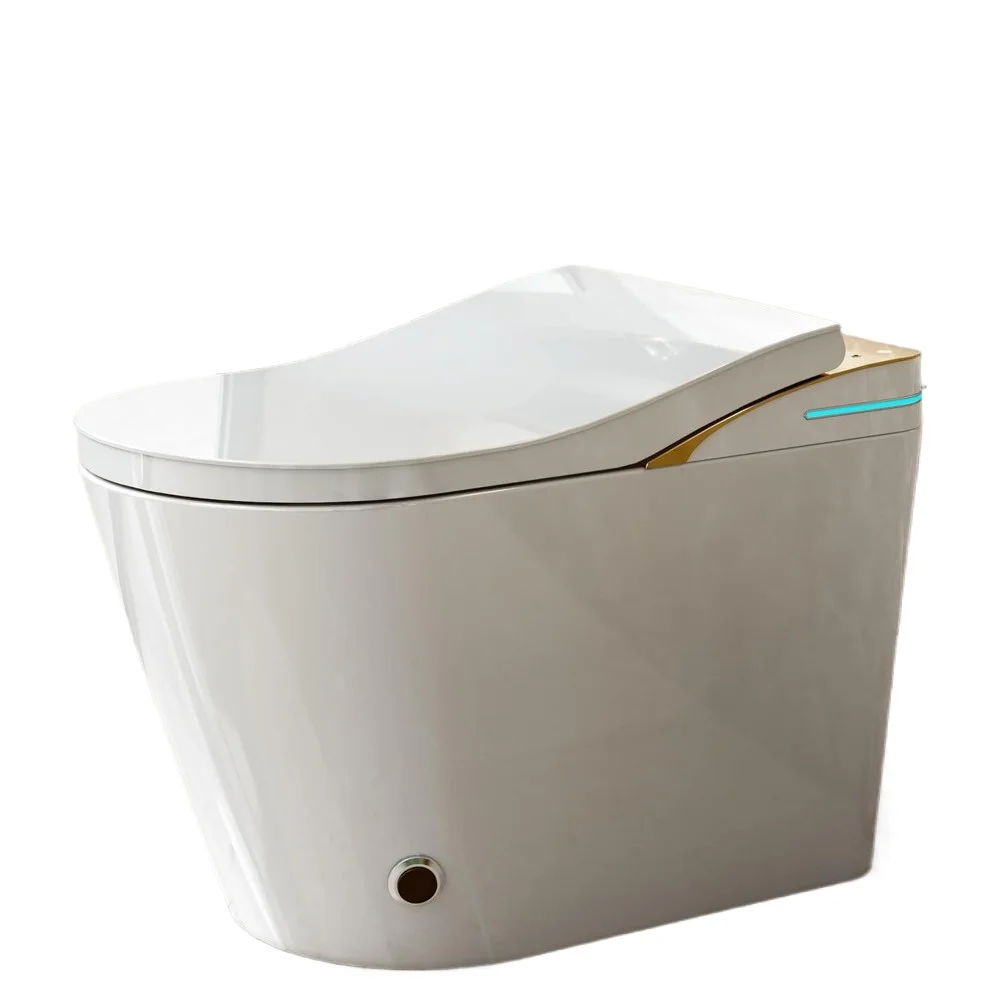One Piece Elongated Smart Toilet Bidet with LED Temperature Display, Integrated Multi Function Remote Control, Smart Toilet
One Piece Elongated Smart Toilet Bidet with LED Temperature Display, Integrated Multi Function Remote Control, Smart Toilet