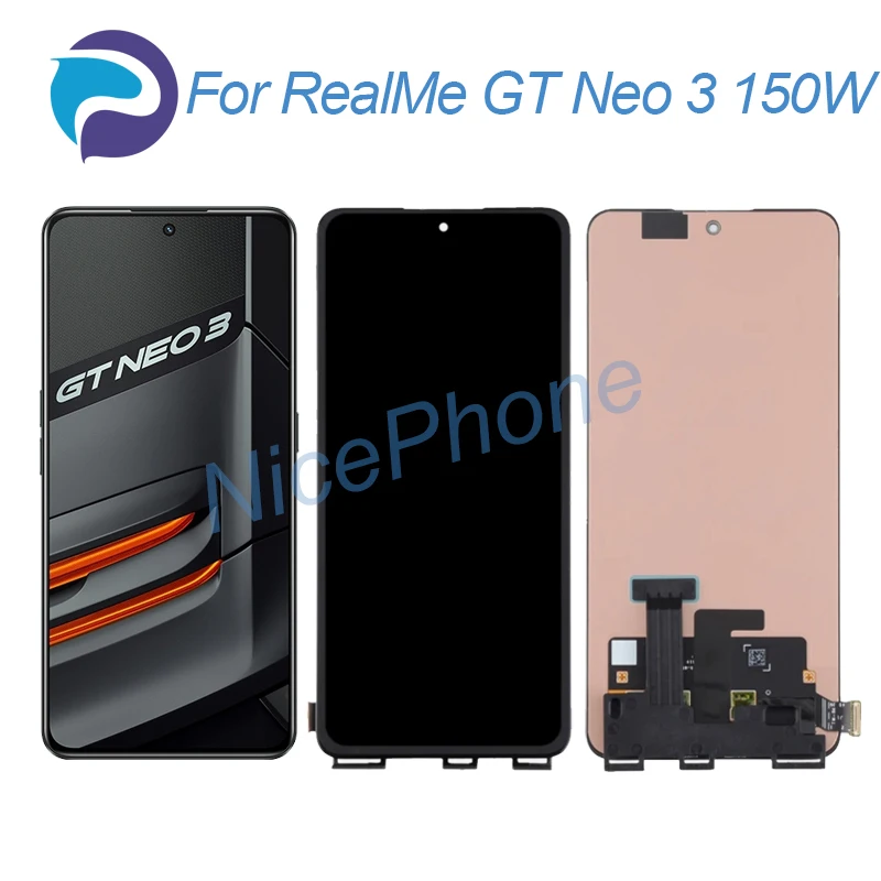 for RealMe GT 3 150W LCD Display Touch Screen Digitizer Replacement RMX3563, RMX3562 For RealMe GT Neo 3 150W Screen Display LCD
for RealMe GT 3 150W LCD Display Touch Screen Digitizer Replacement RMX3563, RMX3562 For RealMe GT Neo 3 150W Screen Display LCD