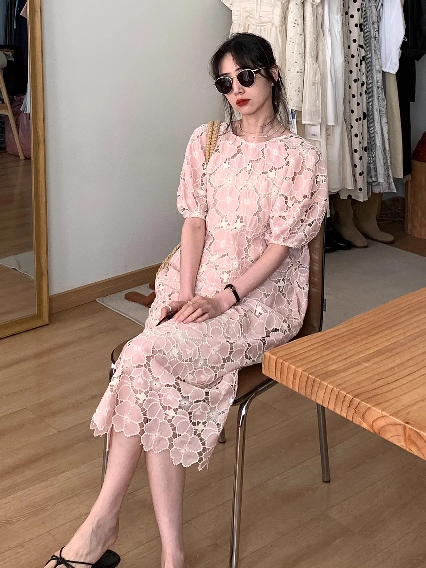BRIVIN Korean Sle Floral Print Dr Women's Summer Two-Piece Set with Inner Strap Dr Sweet A-Line Long Dr
BRIVIN Korean Sle Floral Print Dr Women's Summer Two-Piece Set with Inner Strap Dr Sweet A-Line Long Dr