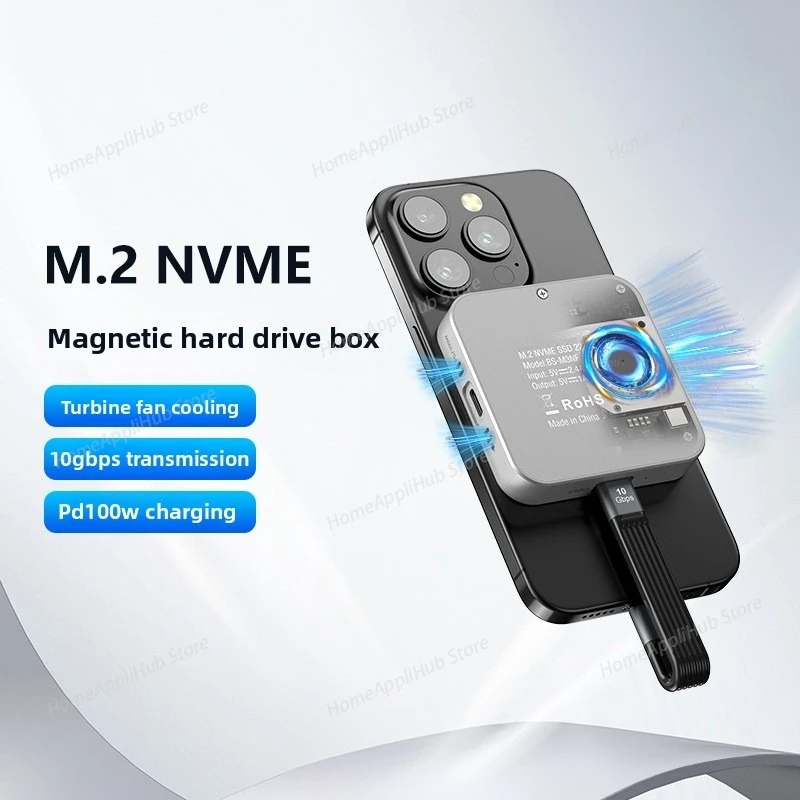 M.2nvme Магнитный жесткий диск Коробка 2242 мм Вентилятор Охлаждения M2 Твердотельный Pcie Внешний мобильный жесткий диск Typec
M.2nvme Магнитный жесткий диск Коробка 2242 мм Вентилятор Охлаждения M2 Твердотельный Pcie Внешний мобильный жесткий диск Typec