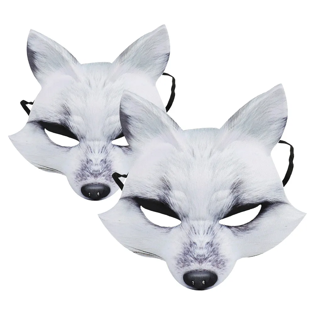2Pcs Eva Fox Mask Lightweight Breathable Halloween Costume Accessory for Adults Cosplay Party Masquerade Festival Decorative
2Pcs Eva Fox Mask Lightweight Breathable Halloween Costume Accessory for Adults Cosplay Party Masquerade Festival Decorative