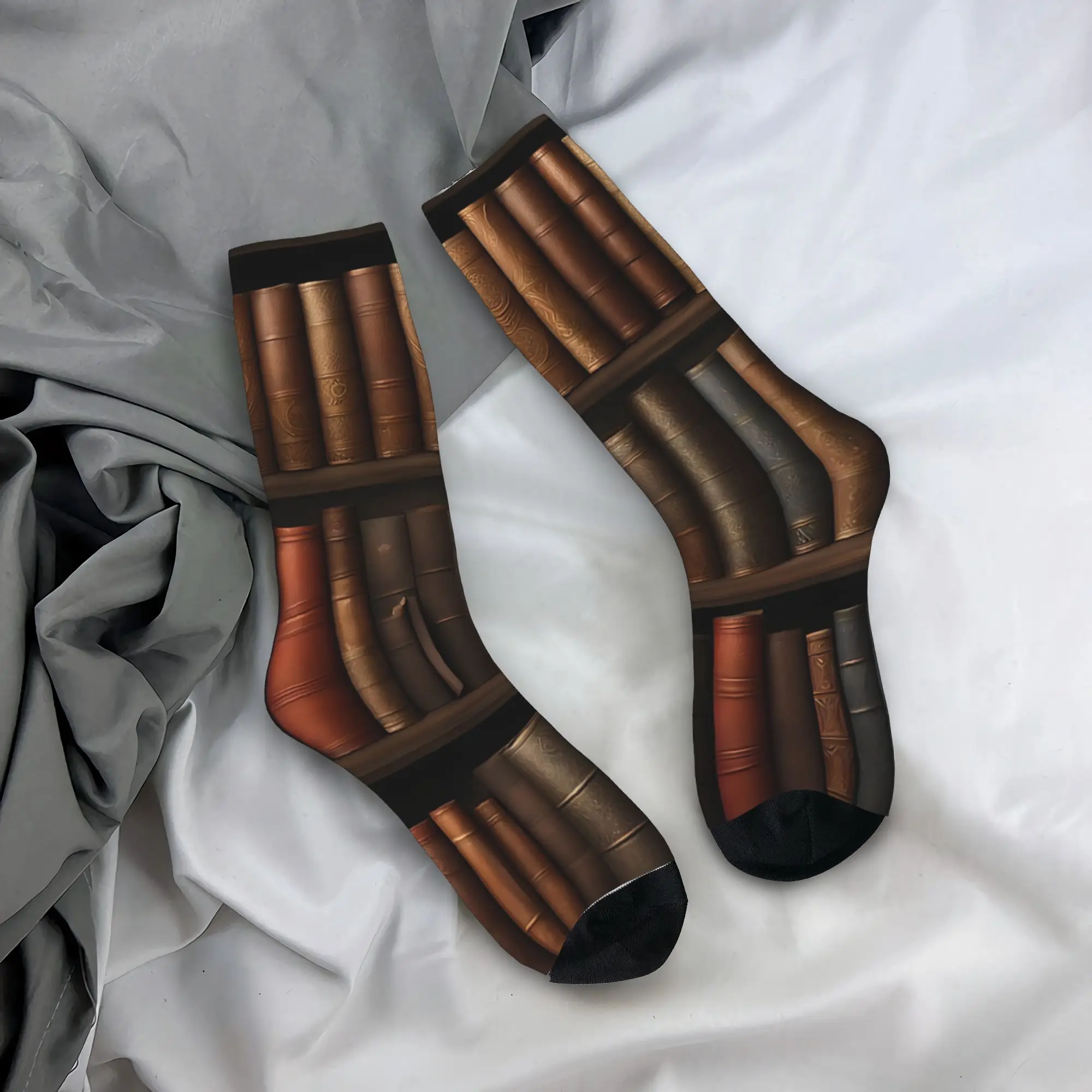 Women Men Socks Antique Library Books Stockings Winter Fashion Warm Soft Socks Pattern Cycling Anti-Slip Socks
Women Men Socks Antique Library Books Stockings Winter Fashion Warm Soft Socks Pattern Cycling Anti-Slip Socks