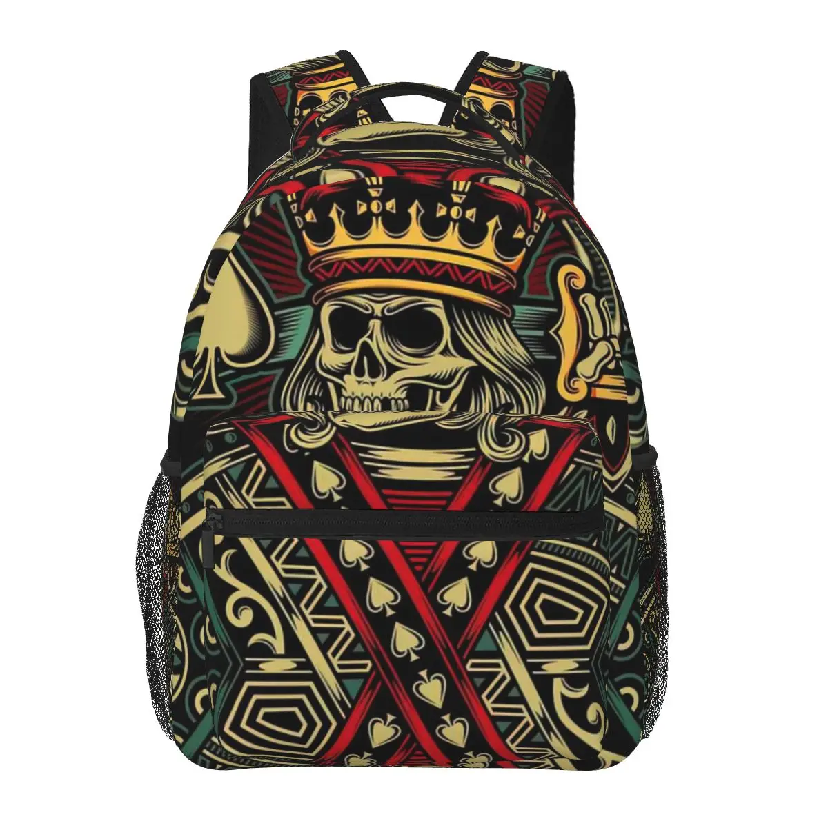 Carta Rey Calavera Backpack for Girls Boys Travel RucksackBackpacks for Teenage school bag
Carta Rey Calavera Backpack for Girls Boys Travel RucksackBackpacks for Teenage school bag