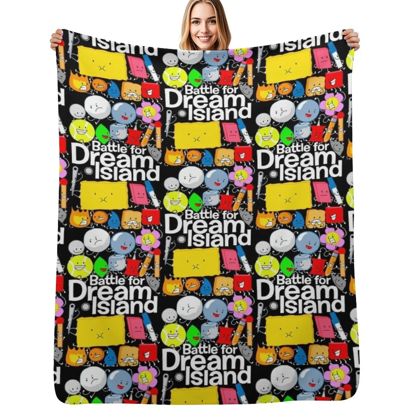 Battle for Dream Island Throw Blanket Soft Solid Color Blanket for Couch Bed
Battle for Dream Island Throw Blanket Soft Solid Color Blanket for Couch Bed