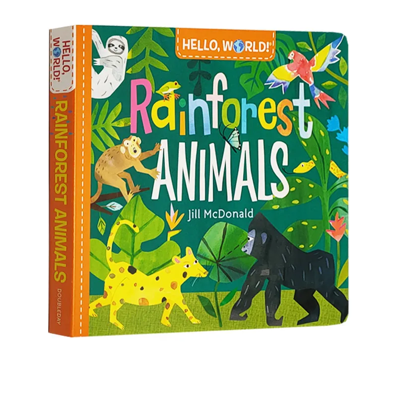 Hello World Rainforest Animals Children's STEM Educational Picture Book,Science Encyclopedia Picture Book English Edition
Hello World Rainforest Animals Children's STEM Educational Picture Book,Science Encyclopedia Picture Book English Edition