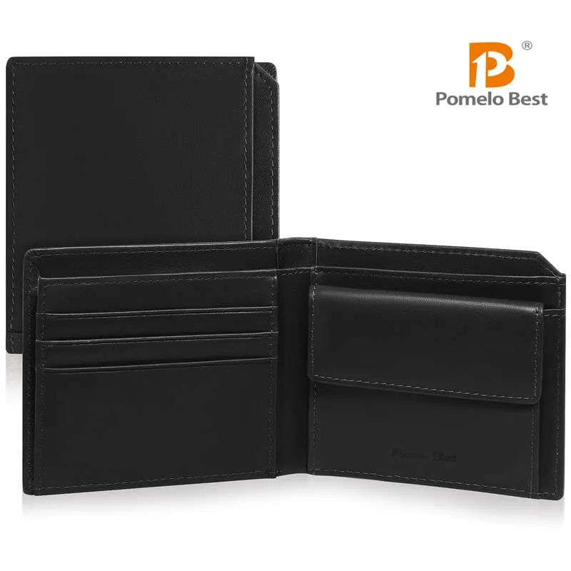 Pomelo Best Genuine Leather Thin Bifold Wallet Credit Card Holder for Men with Coin Pocket Minimalist Wallet suitable for travel
Pomelo Best Genuine Leather Thin Bifold Wallet Credit Card Holder for Men with Coin Pocket Minimalist Wallet suitable for travel