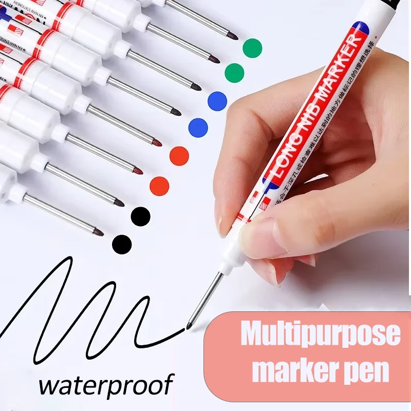 1/4 шт., маркеры с длинной головкой, водостойкий маркер с глубокими отверстиями, красные/черные/синие/зеленые чернила, многофункциональные украшения, деревообрабатывающие инструменты
1/4 шт., маркеры с длинной головкой, водостойкий маркер с глубокими отверстиями, красные/черные/синие/зеленые чернила, многофункциональные украшения, деревообрабатывающие инструменты