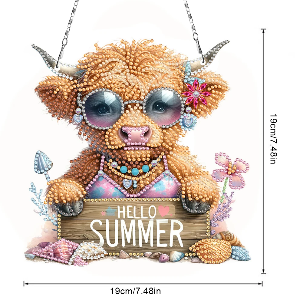 Animals Diamond Painting Hanging Ornaments Kit Rhinestone Diamond Art Window Pendants Bedroom Decoration
Animals Diamond Painting Hanging Ornaments Kit Rhinestone Diamond Art Window Pendants Bedroom Decoration