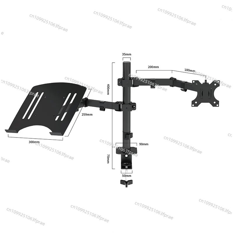 Rotatable multi-screen monitor bracket Lifting adjustment Desktop computer bracket Notebook tray
Rotatable multi-screen monitor bracket Lifting adjustment Desktop computer bracket Notebook tray