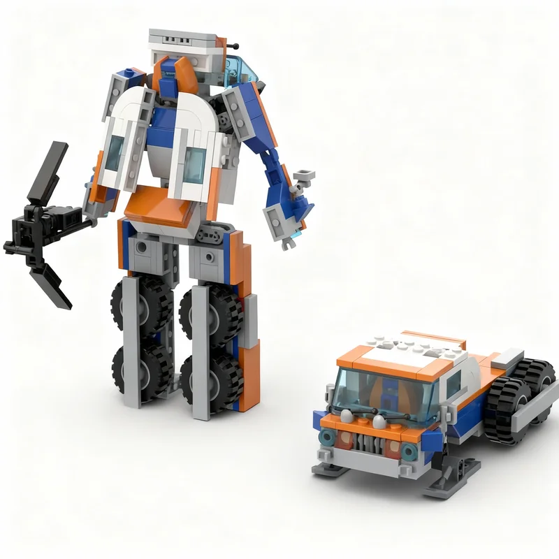 NEW 251PCS MOC Creative Model Transformer Avalanche Collectible Display DIY Puzzle Home Decor Gift Decoration Collection Blocks
NEW 251PCS MOC Creative Model Transformer Avalanche Collectible Display DIY Puzzle Home Decor Gift Decoration Collection Blocks