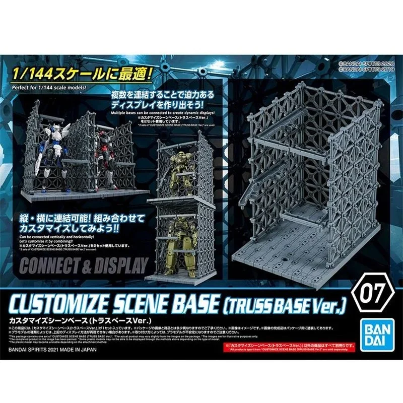 Bandai Original Anime Figure 30MM CUSTOMIZE SCENE BASE Action Figure Toys for Boys Girls Kids Christmas Gift Collectible Model
Bandai Original Anime Figure 30MM CUSTOMIZE SCENE BASE Action Figure Toys for Boys Girls Kids Christmas Gift Collectible Model