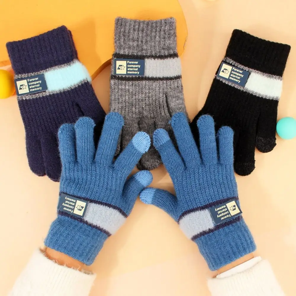 7-11Years Old Cute Warm Winter Gloves Windproof Coldproof Children Mittens Thicken Touchscreen Knitted Gloves Boys Girls
7-11Years Old Cute Warm Winter Gloves Windproof Coldproof Children Mittens Thicken Touchscreen Knitted Gloves Boys Girls