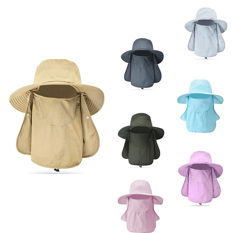 Fishing Hat For Men & Women, Outdoor UV Sun Protection Wide Brim Hat With Face Cover & Neck Flap
Fishing Hat For Men & Women, Outdoor UV Sun Protection Wide Brim Hat With Face Cover & Neck Flap