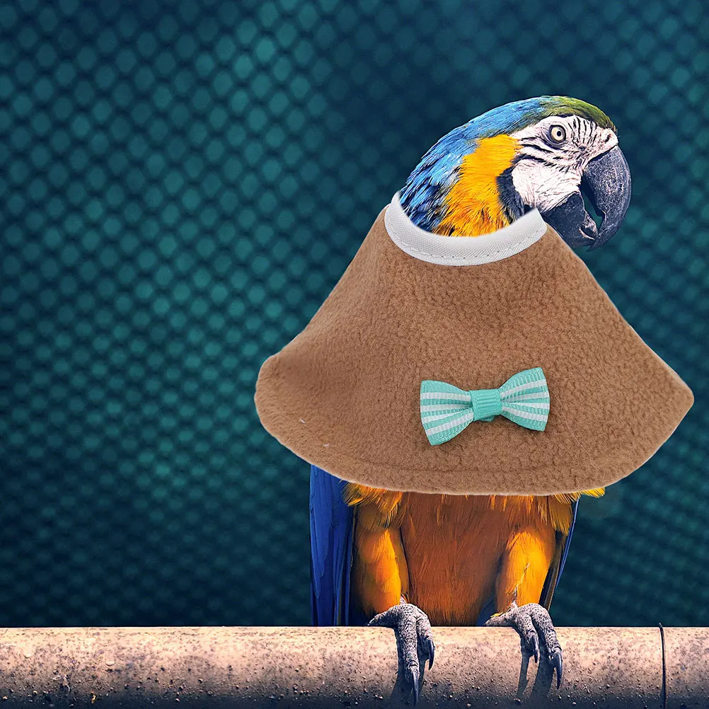 Soft Reusable Bird Anti Bite Collar for Parrot Protective Cone Injury Recovery Brown M Size Pet Supplies Decorative
Soft Reusable Bird Anti Bite Collar for Parrot Protective Cone Injury Recovery Brown M Size Pet Supplies Decorative