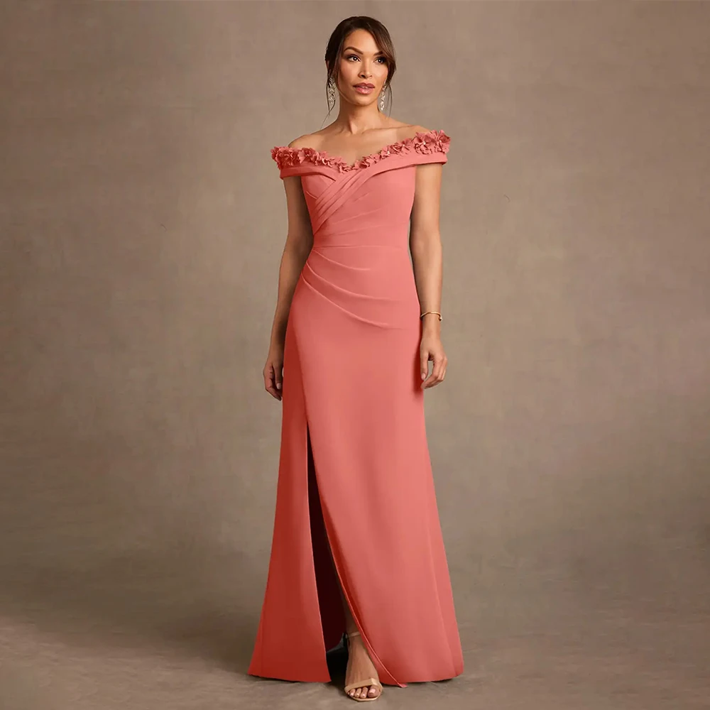 Mother Of Bride Dress Wedding Elegant Mother Of The Bride Dress Women's Mother Dress Floral Applique Pleated Formal Party Dress
Mother Of Bride Dress Wedding Elegant Mother Of The Bride Dress Women's Mother Dress Floral Applique Pleated Formal Party Dress