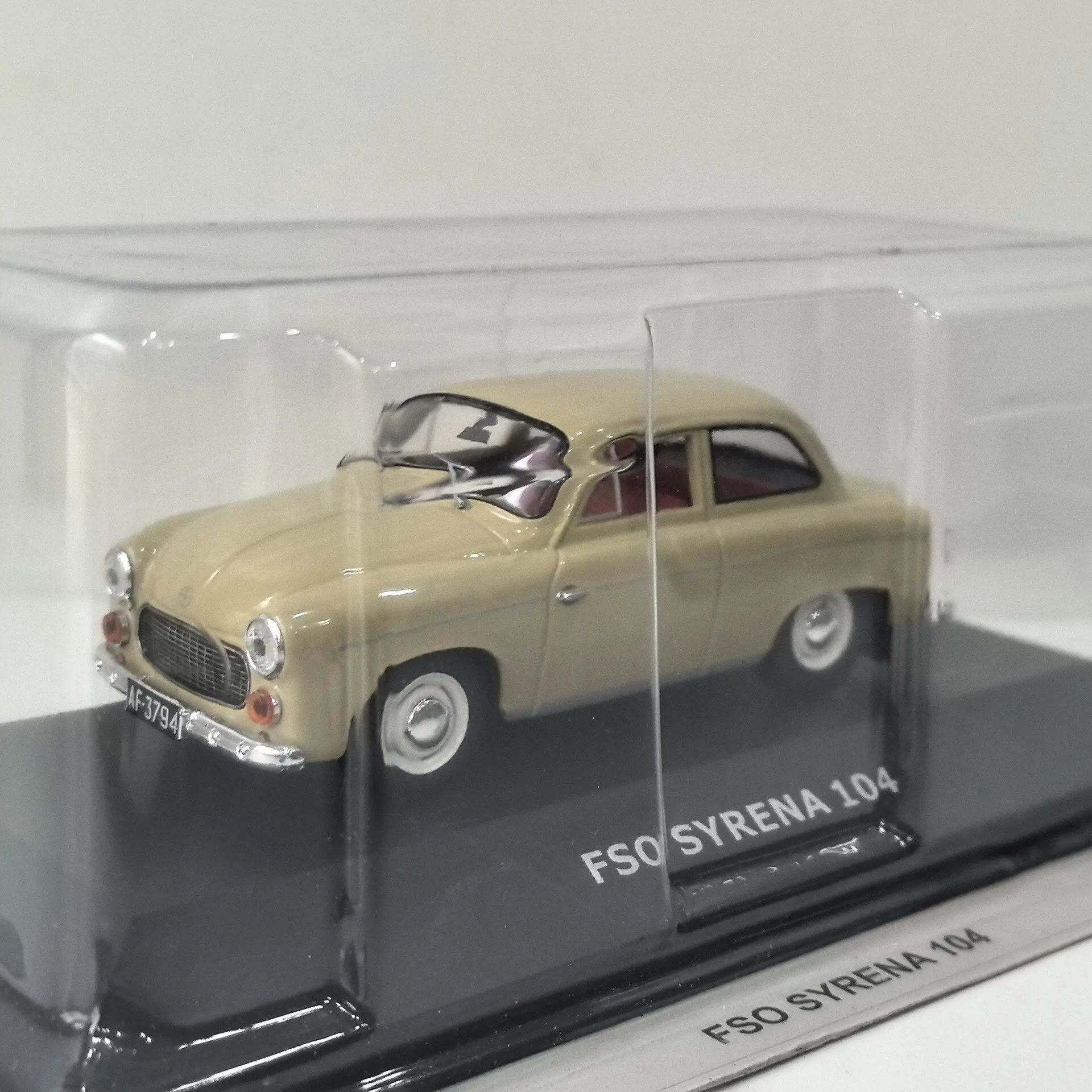 Diecast IXO 1/43 Scale FSO SYRENA 104 62 Alloy Car Model
Diecast IXO 1/43 Scale FSO SYRENA 104 62 Alloy Car Model