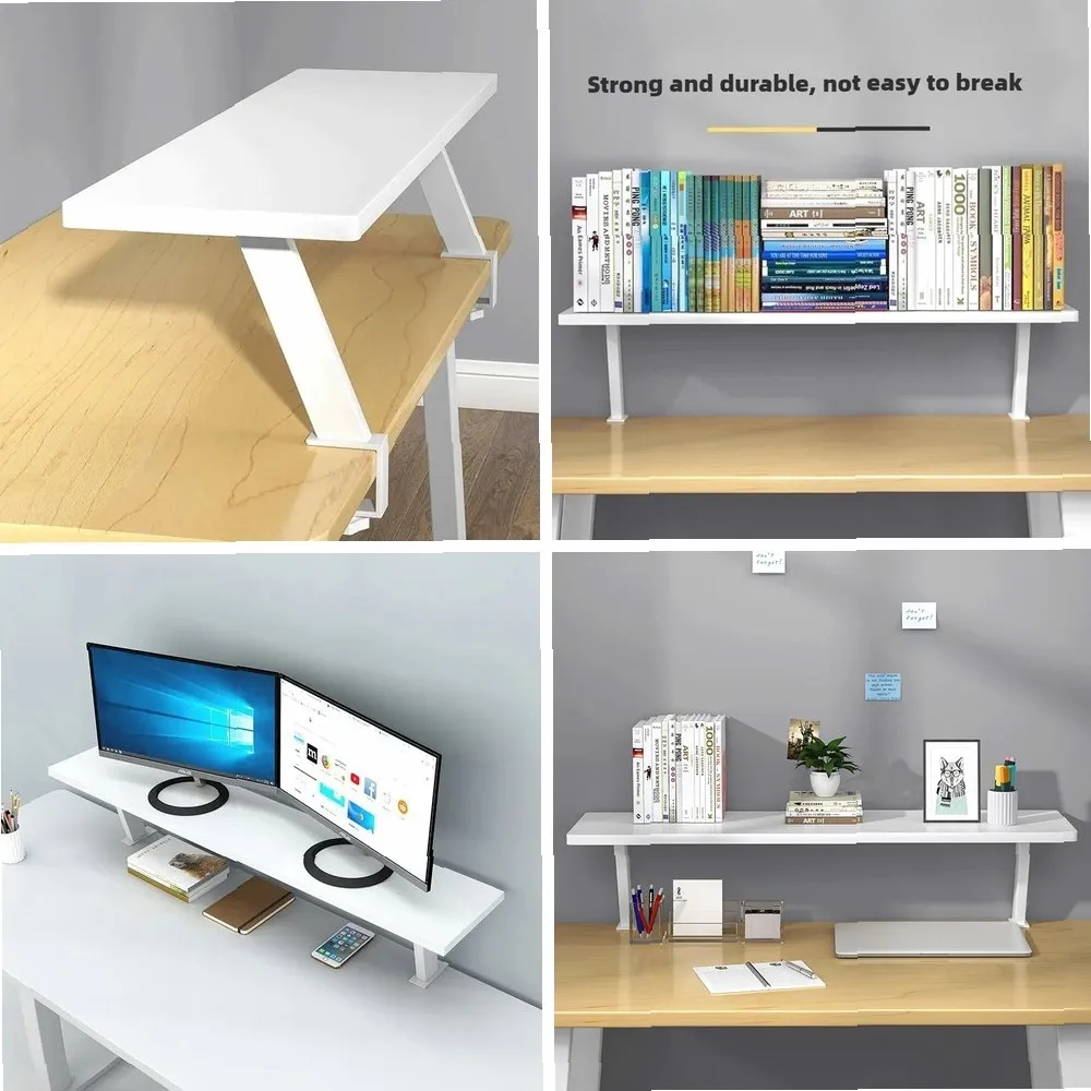 Versatile Desk Organizer with Metal U-Clamp - Sturdy Wooden Storage Rack for Office, Study & Reading
Versatile Desk Organizer with Metal U-Clamp - Sturdy Wooden Storage Rack for Office, Study & Reading