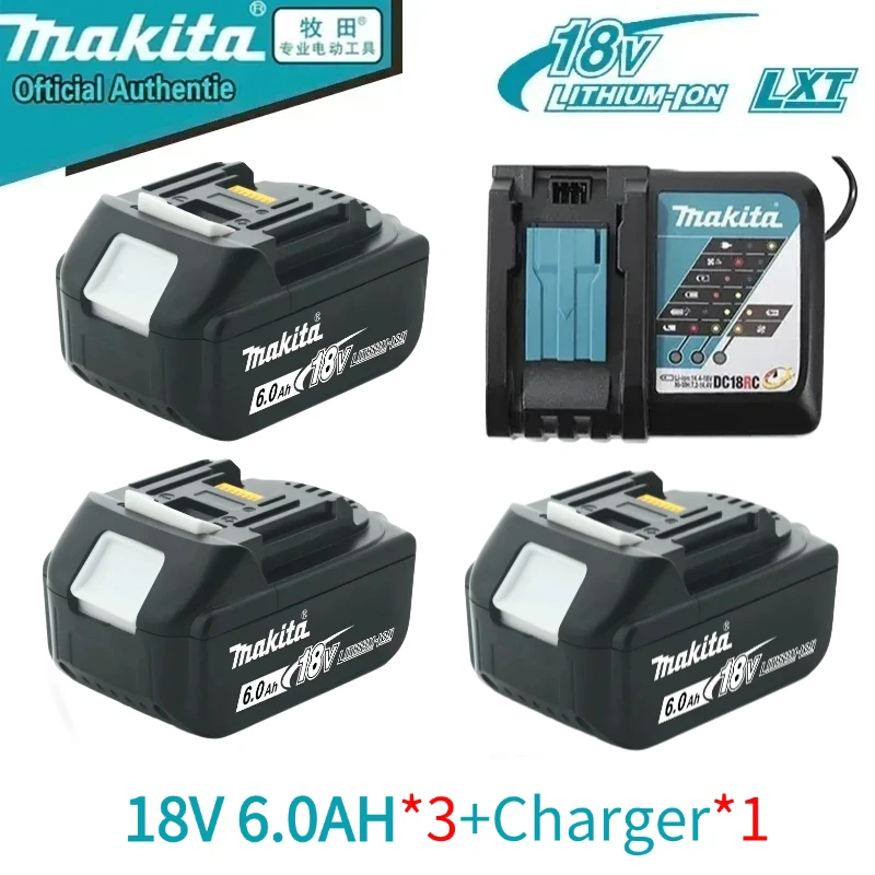Original makita 18 v battery BL1860 BL1850B BL1850 BL1840 screwdriver battery & charger 6.0ah Replacement Power Tool Batteries
Original makita 18 v battery BL1860 BL1850B BL1850 BL1840 screwdriver battery & charger 6.0ah Replacement Power Tool Batteries