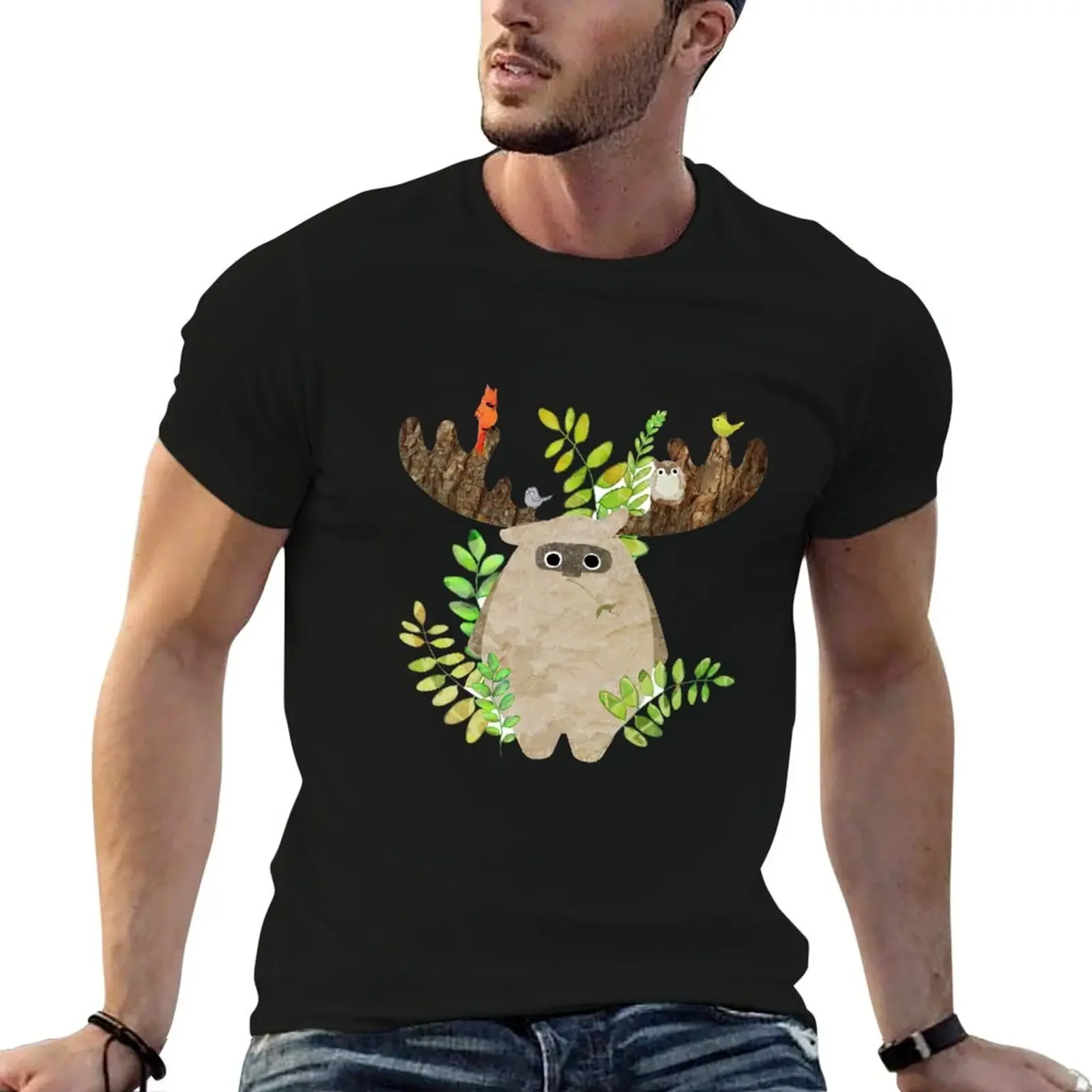 Guardian of the forest T-Shirt vintage anime shirt designer shirts sweat shirts, men
Guardian of the forest T-Shirt vintage anime shirt designer shirts sweat shirts, men