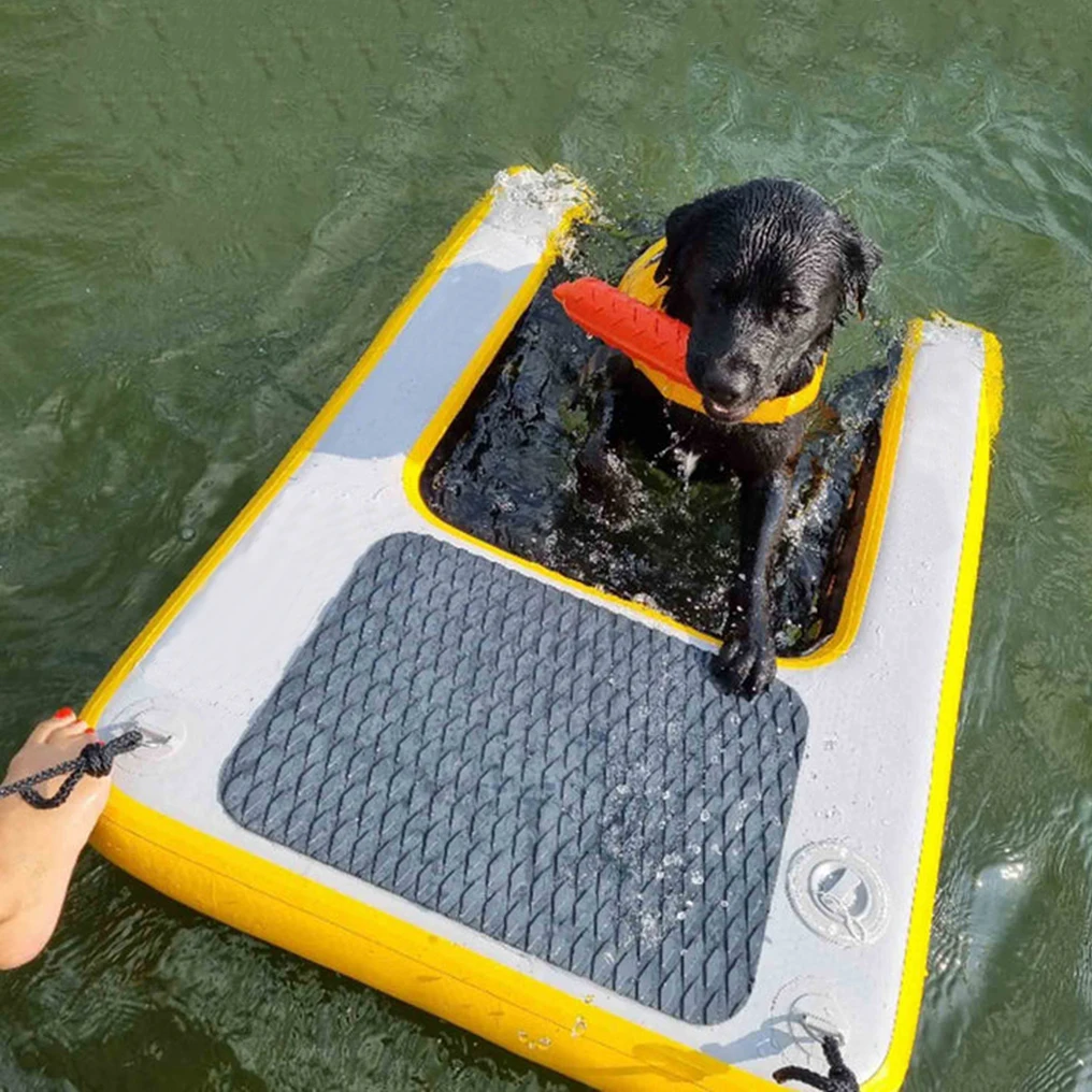 Premium Platform Wholesale High Quality DWF Inflatable Dog Ladder Inflatable Dog Water Climbing Platform Water Ramps
Premium Platform Wholesale High Quality DWF Inflatable Dog Ladder Inflatable Dog Water Climbing Platform Water Ramps