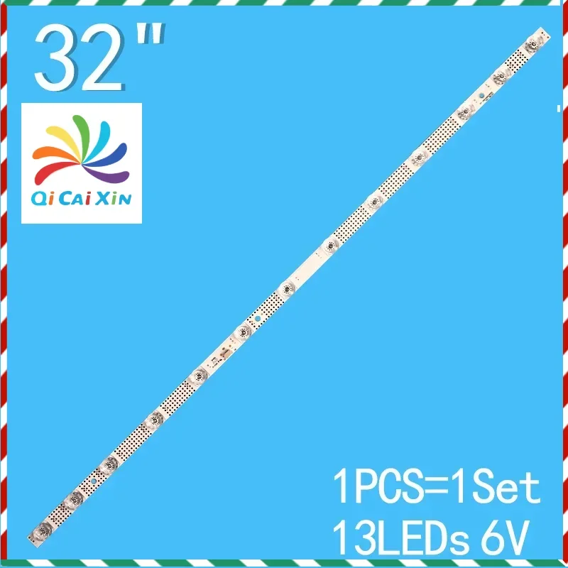 1PCS/Lot 630mm LED Backlight Strip For TCL 32"TV LVW320NEAL 32HR330M13A0 32HR330M12A0 V3 4C-LB3212-HR01J L32F3301B 32P6 32L21
1PCS/Lot 630mm LED Backlight Strip For TCL 32"TV LVW320NEAL 32HR330M13A0 32HR330M12A0 V3 4C-LB3212-HR01J L32F3301B 32P6 32L21