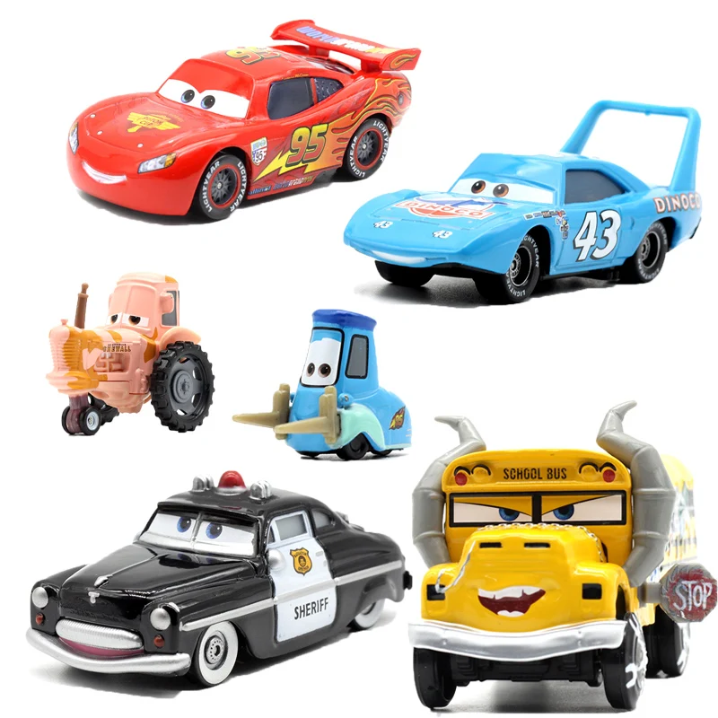 Disney Pixar Car Toy | Lightning McQueen The King Mater 1:55 Diecast Metal Alloy Model Car | Toy for Kids Birthday Holiday Gift
Disney Pixar Car Toy | Lightning McQueen The King Mater 1:55 Diecast Metal Alloy Model Car | Toy for Kids Birthday Holiday Gift