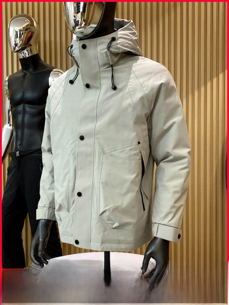 Утепленная мужская куртка-пуховик с капюшоном из полиэфирного волокна 90 Du для активного отдыха, ветрозащитная, осенне-зимняя, высококачественная
Утепленная мужская куртка-пуховик с капюшоном из полиэфирного волокна 90 Du для активного отдыха, ветрозащитная, осенне-зимняя, высококачественная